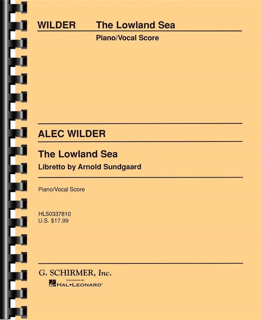 The Lowland Sea - Vocal Score